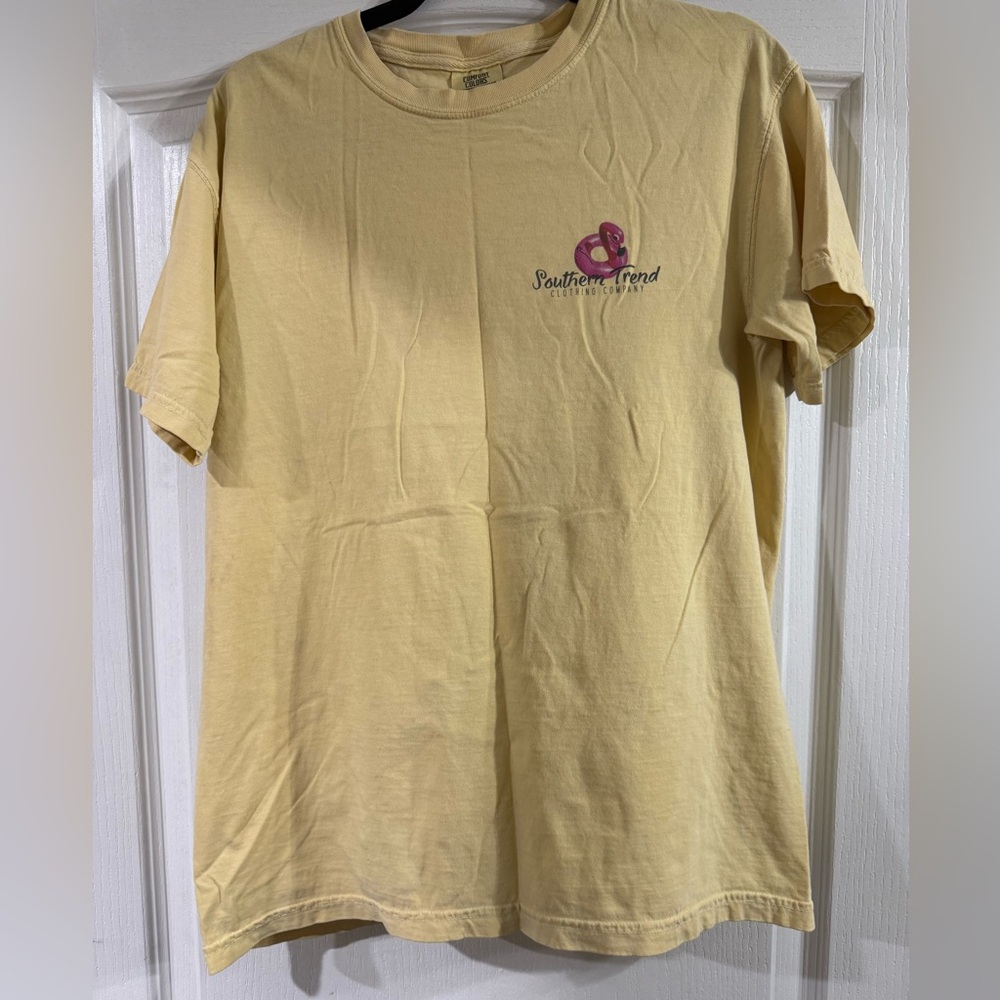Comfort Colors Soft Yellow Tee